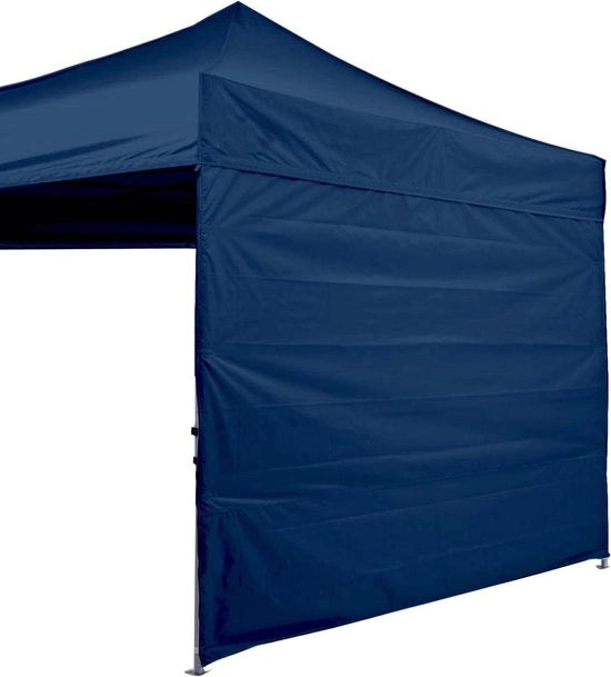 Ombrellone solare istantaneo per tenda da festa - blu marino - 304 x 304 cm