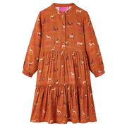 Abito da Bambina Cognac 128 15064
