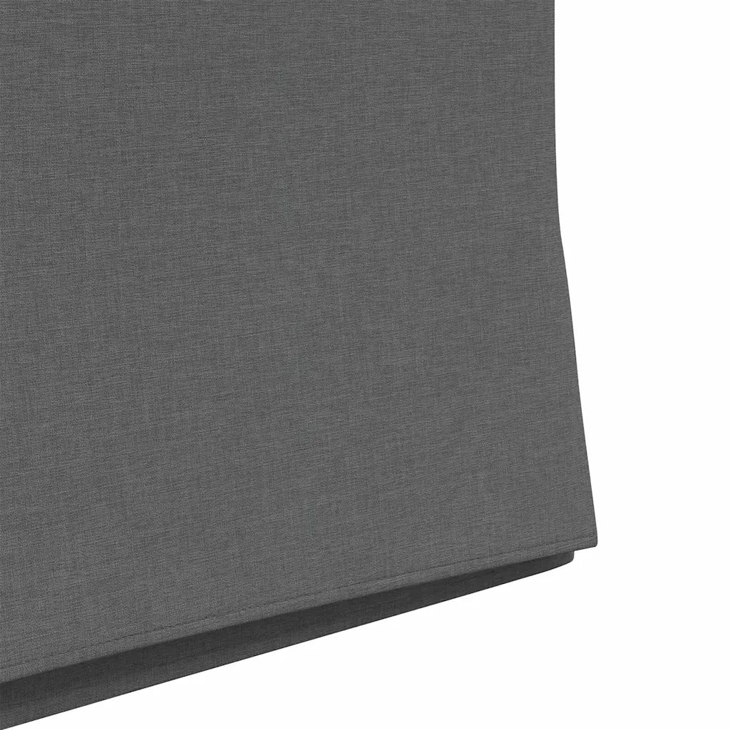 Sedie da pranzo 2 pcs Grigio scuro 57 x 67 x 95 cm Tessuto