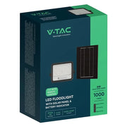 PROIETTORE A LED 'CCT' CON PANNELLO SOLARE 100W / 1000 lumen  - VTAC