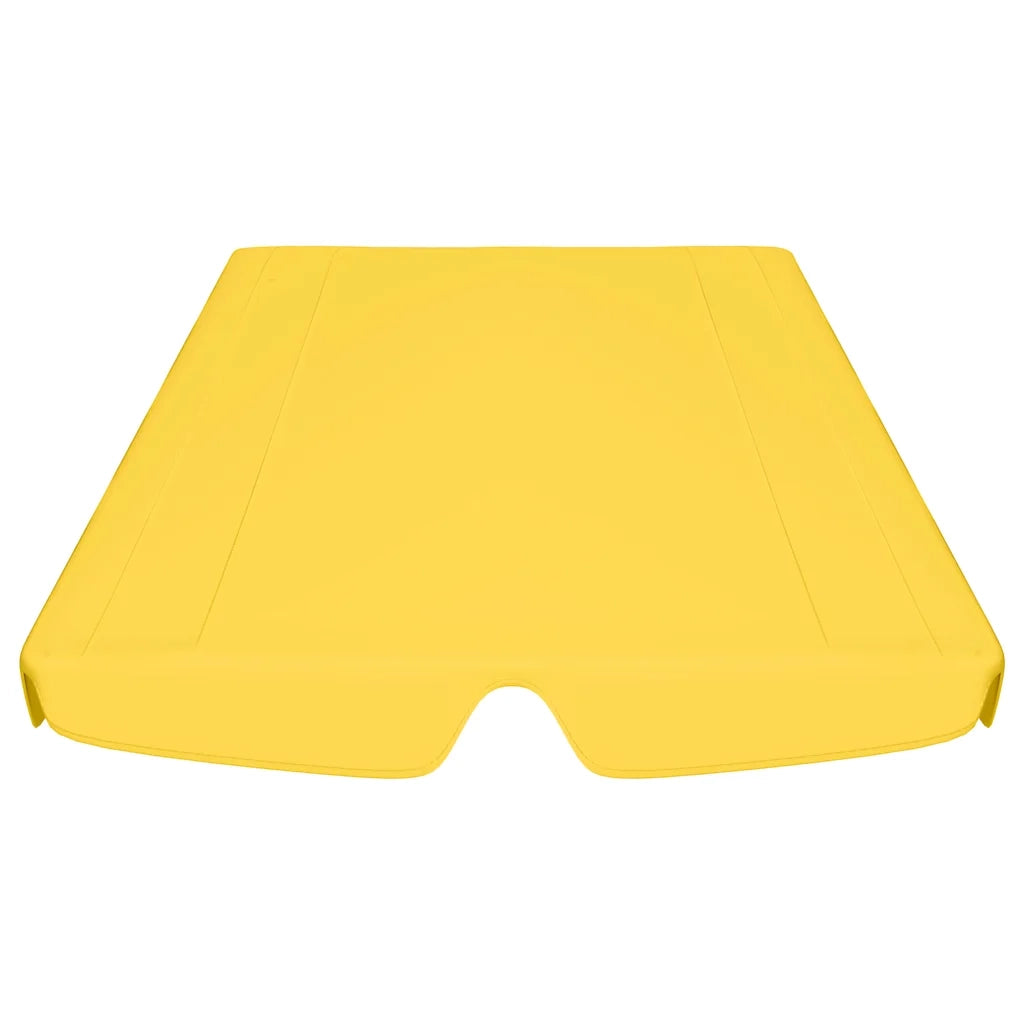 Baldacchino per Dondolo Giardino Giallo 188/168x145/110 cm 312091