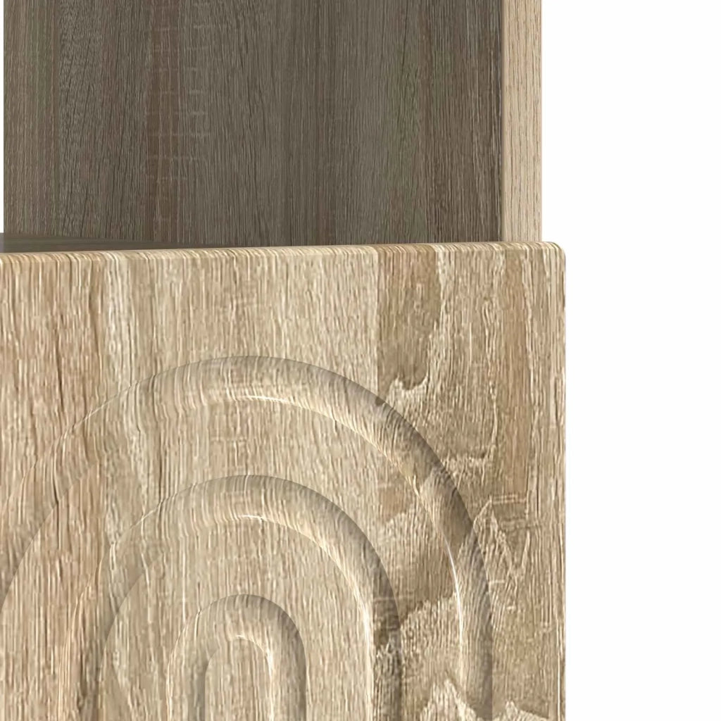 Mobile TV LED Rovere Sonoma Legno ingegnerizzato 896327
