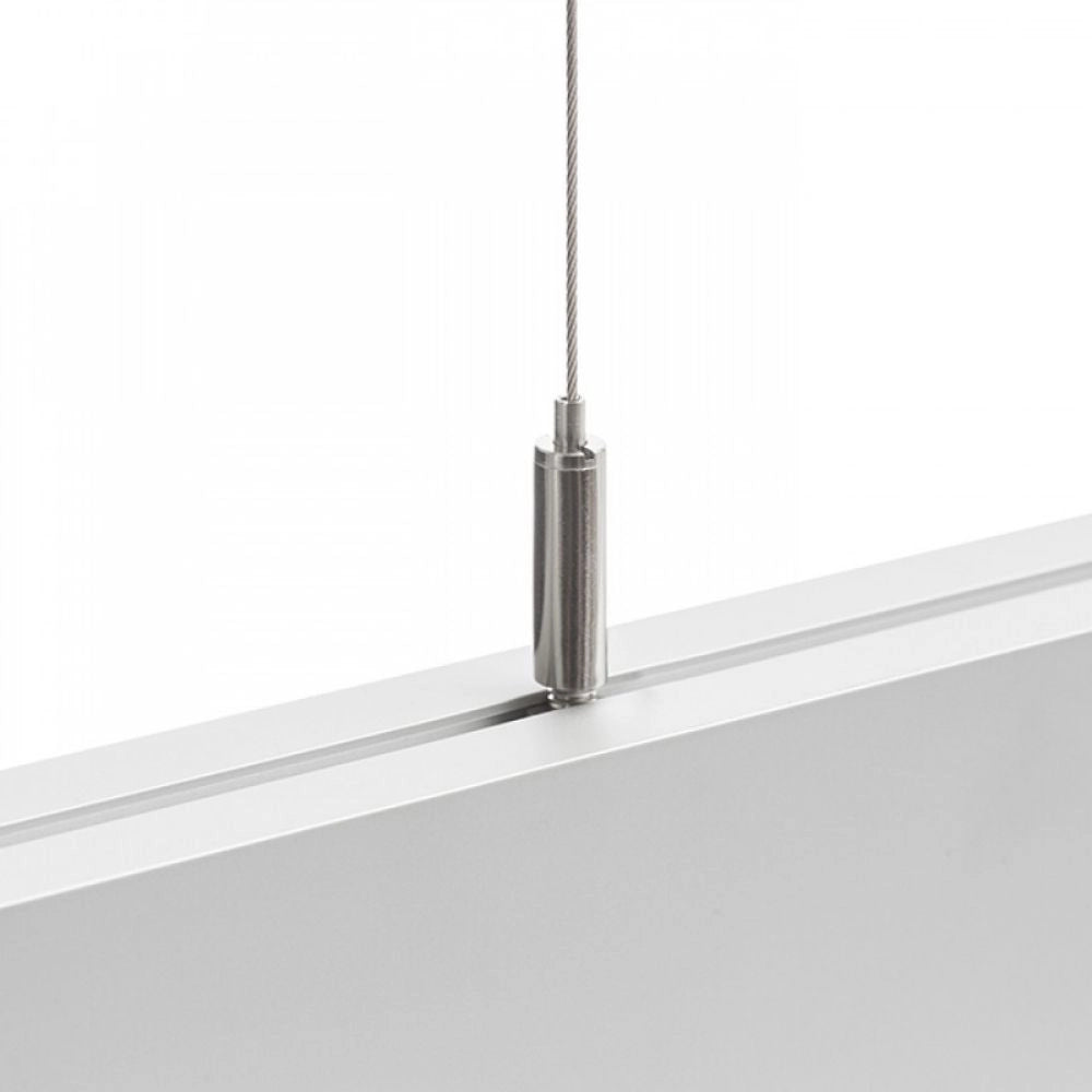 Lampadario LED PESANTE 35 a sospensione  alluminio anodizzato 230V LED 40W 3000K