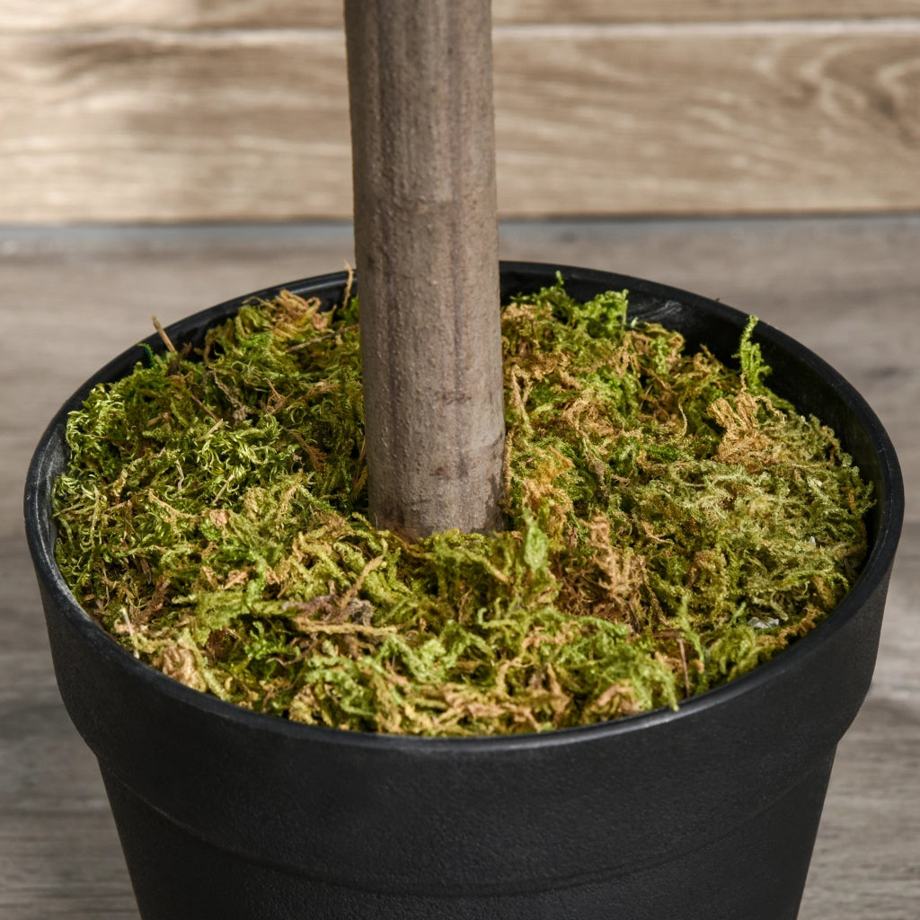 Lauriers Artificiali ¨C zephmum ¨C Verde 90cm 2 Pezzi con Vaso