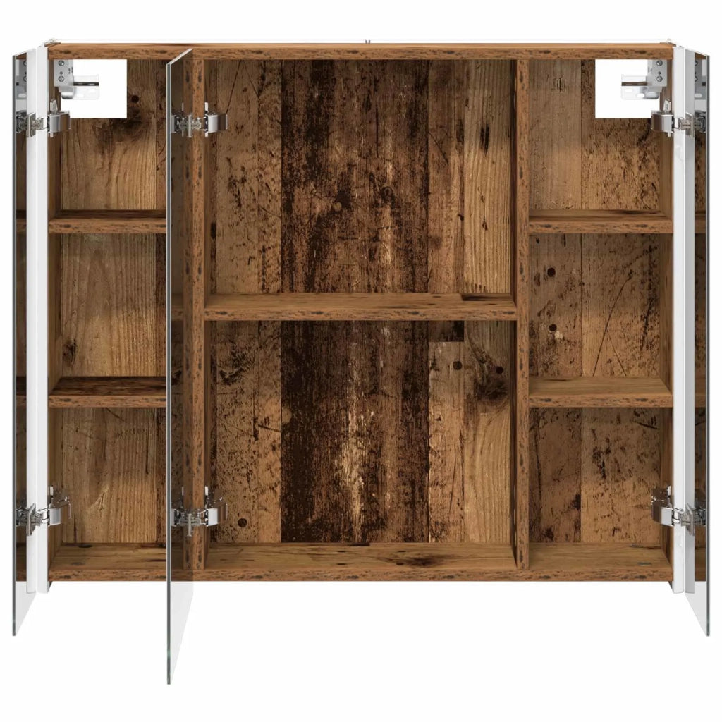 Mobiletto per specchio da Bagno | Armadio da bagno Legno vecchio