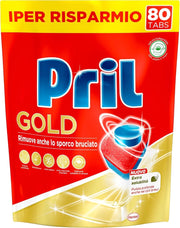 PRIL TABS MAXI PACK 80 PZ NEW GOLD