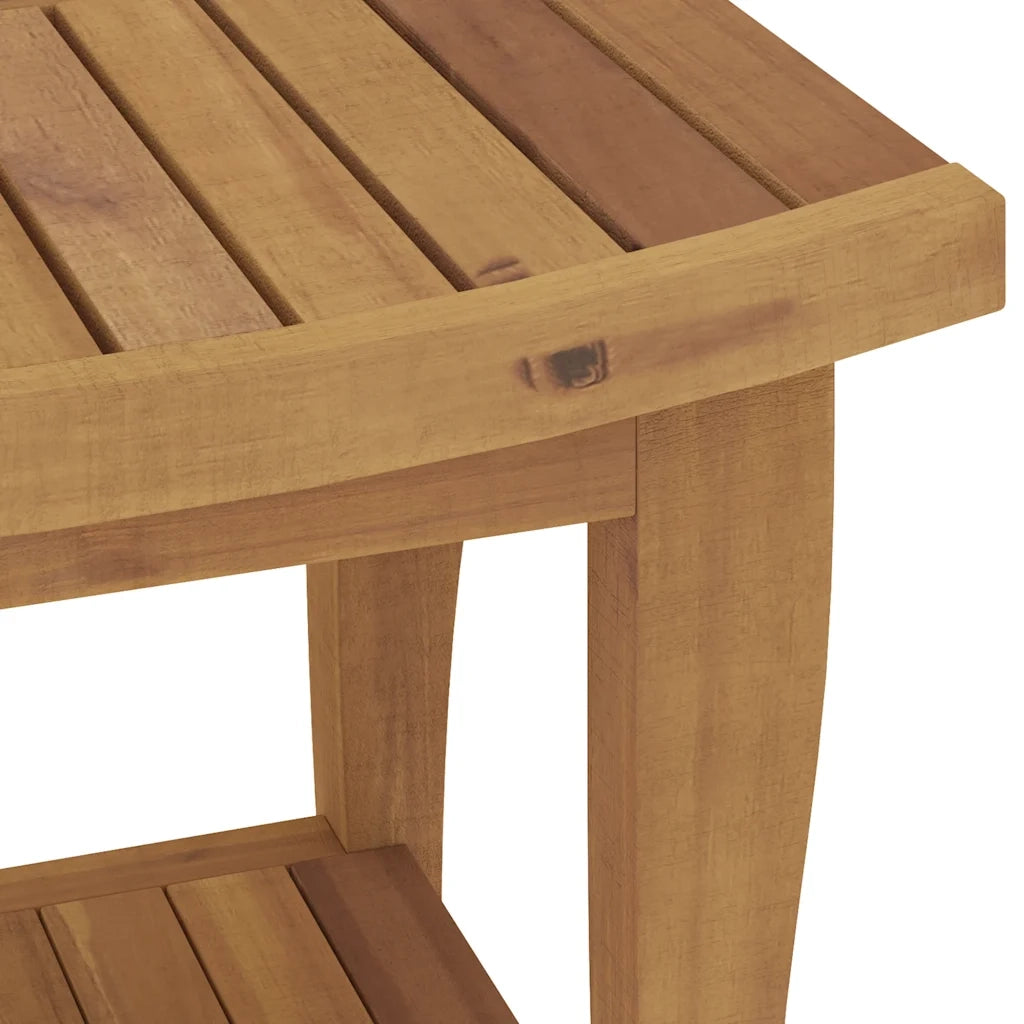 Tavolino da Bagno-Tavolo da bagno 50x35x45 cm in Legno Massello di Teak