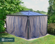 Canopia Set Di Tende Per Gazebo Martinique 4X2.2 m