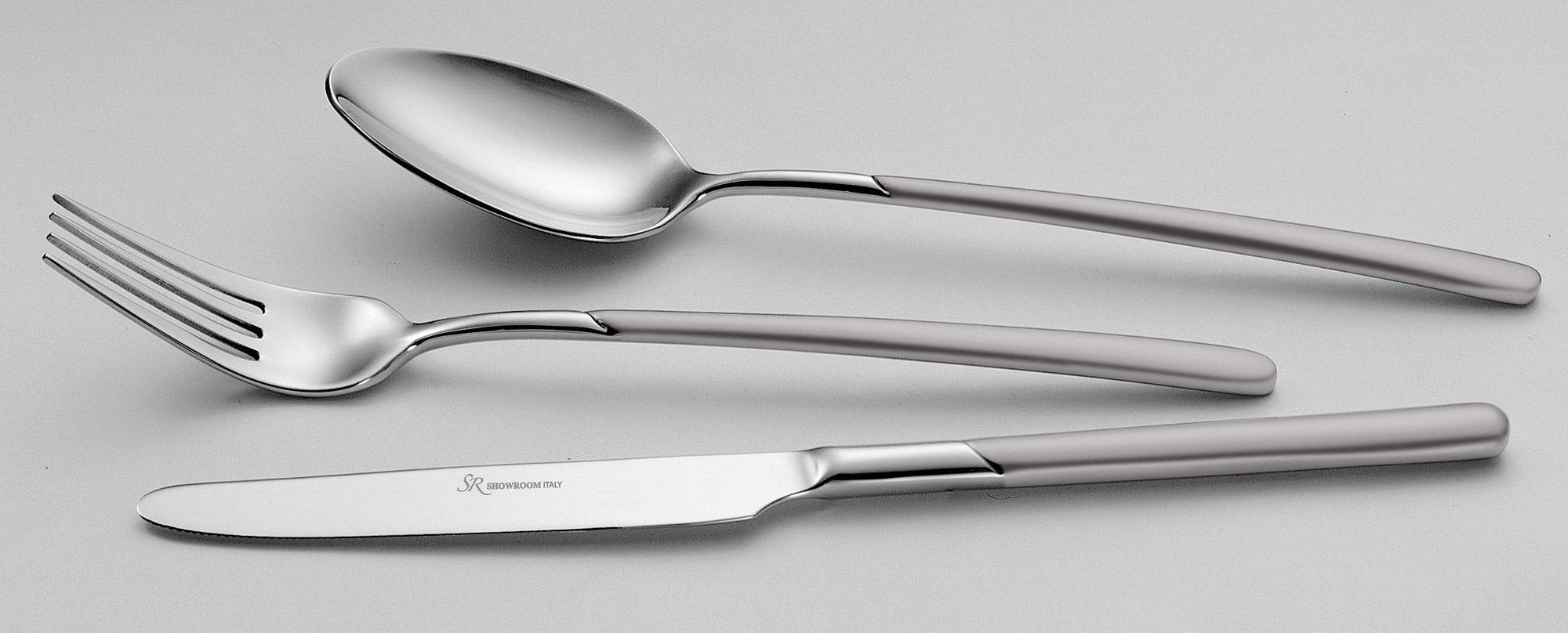 Servizio Set di Posate 24 Pezzi in Acciaio Eme Celtika Sabbiato