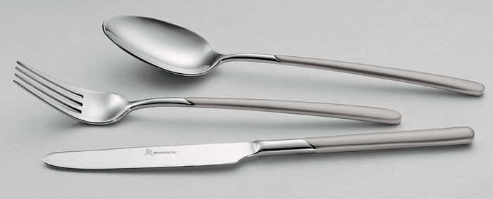 Servizio Set di Posate 24 Pezzi in Acciaio Eme Celtika Sabbiato