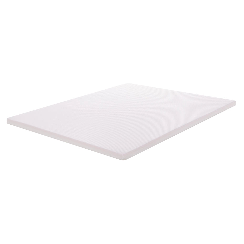 Materasso in schiuma a freddo H3 a 7 zone con rivestimento lavabile per letto; schiuma; bianco 120×200×5 cm