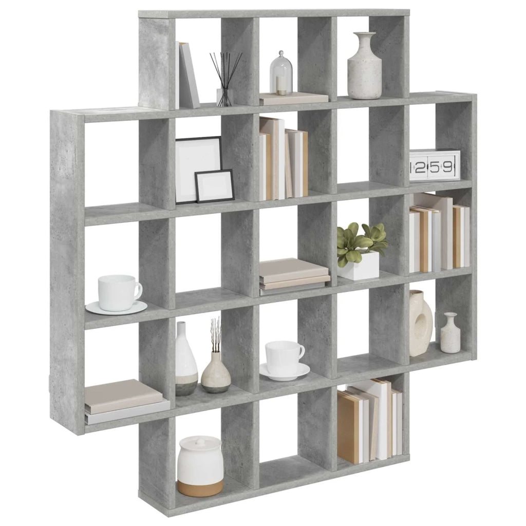Scaffale da parete Grigio Cemento 100 x 13 x 100 cm 8012247