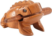 Guiro Kikker Muzicale - Figura di Rana con Suono di Gracidio - 2-6 pollici - 3# 106 cm
