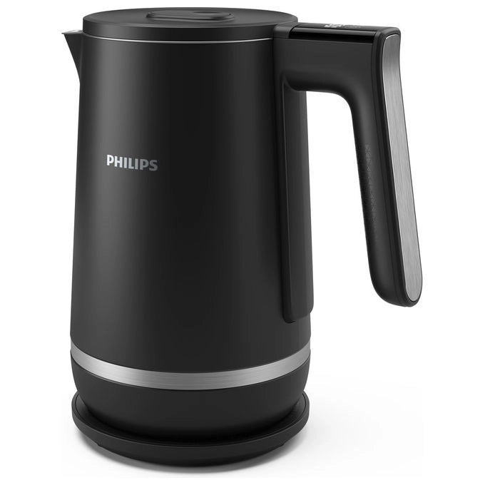Philips, Bollitore Elettrico, 1.7 L, 2200 W, Serie 7000 HD9396-90, Nero