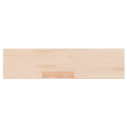 Mensola | Ripiano | Scaffale 80x20x4 cm Legno Massello di Rovere Non Trattato