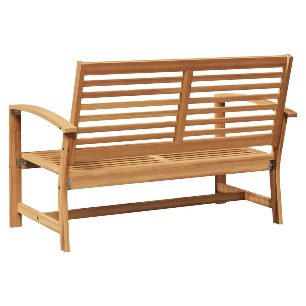 Sedia da giardino-Panchina Marrone 110 x 65 x 76,5 cm Legno di teak solido