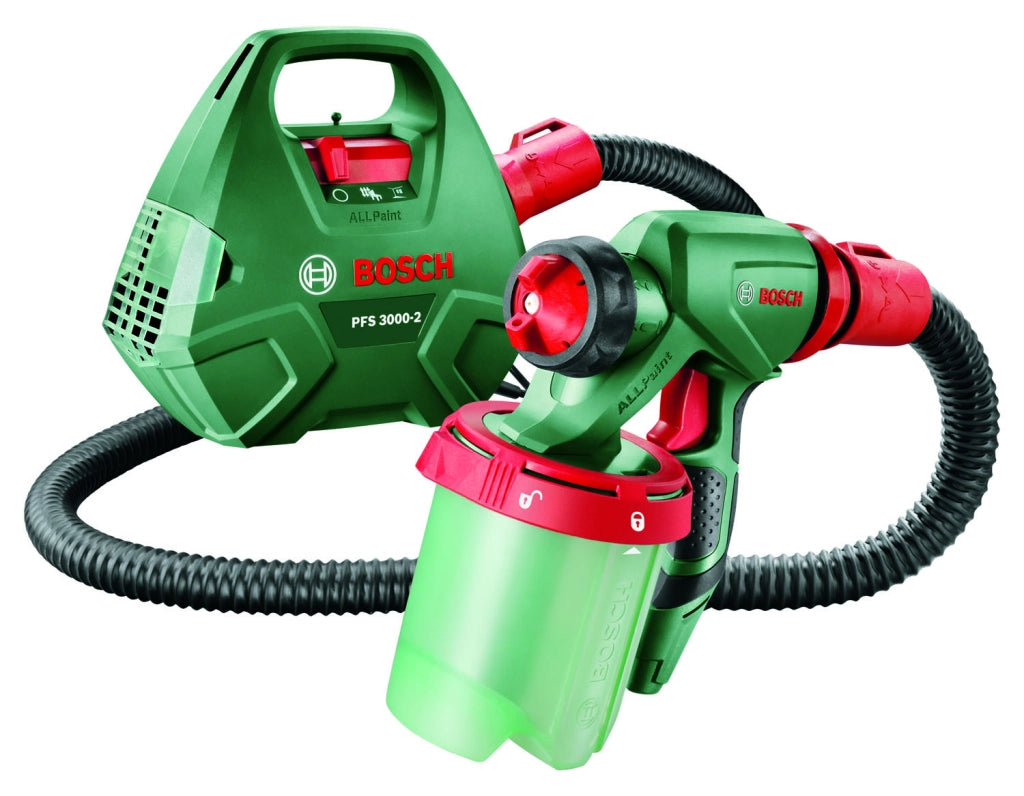 PISTOLA A SPRUZZO PER VERNICIATURA BOSCH 650W PFS 3000-2 + ACCESSORI