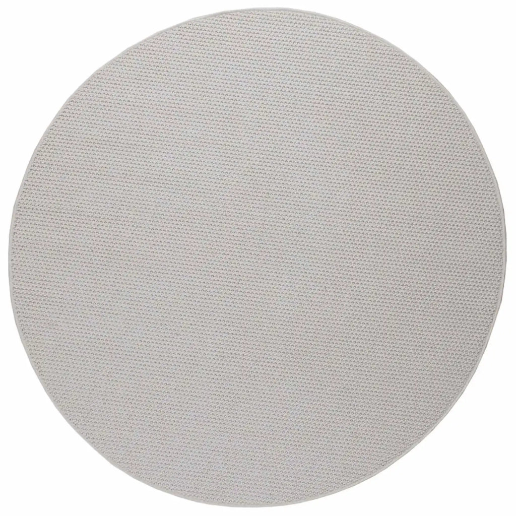 Tappeti per area Rotondo LUGO Crema Ø 200 CM Poliestere