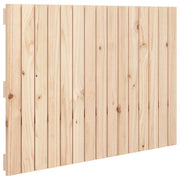 Testiera | Testata da Parete 95,5x3x60 cm in Legno Massello di Pino