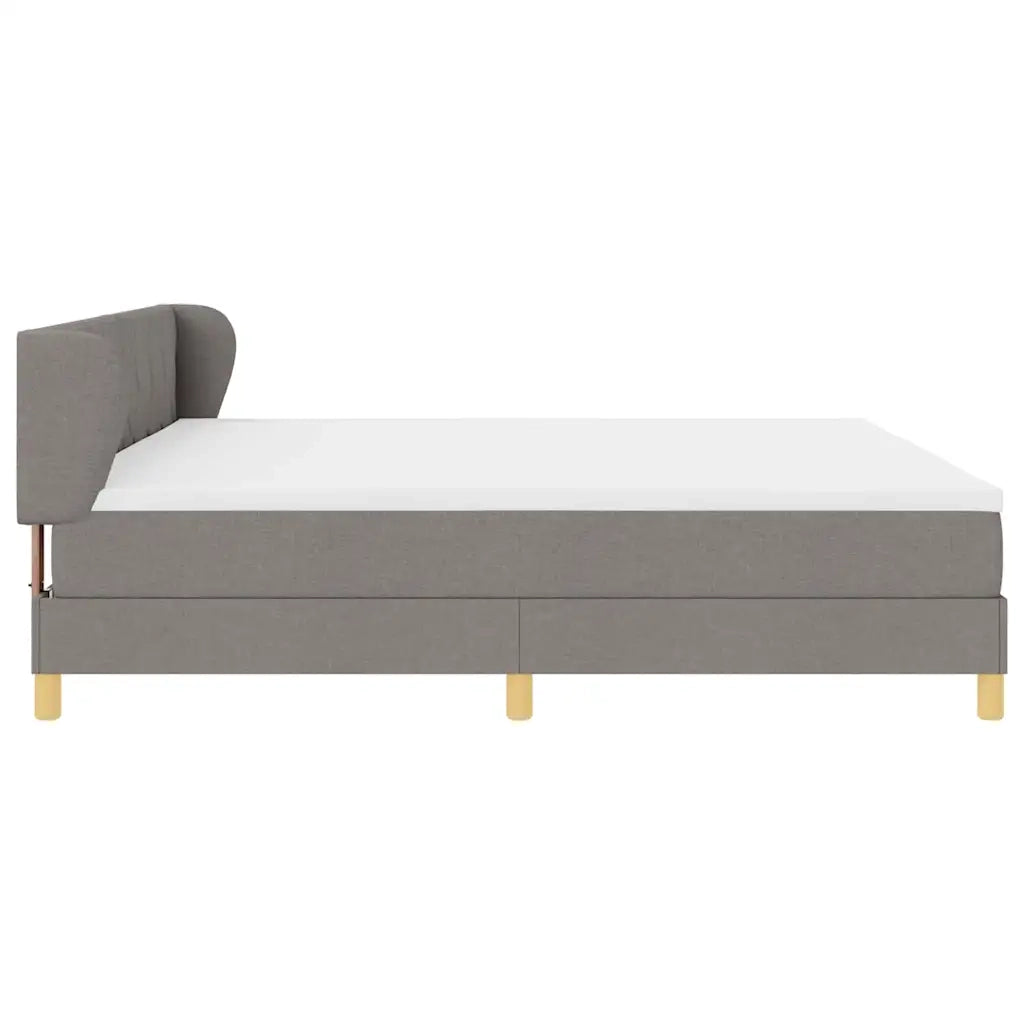 Letto a molle con materasso Talpa 200 x 200 cm Tessuto 3340301