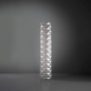 Piantana Moderna Prisma Polilux ® Argento E Metallo 3 Luci E27 H122Cm