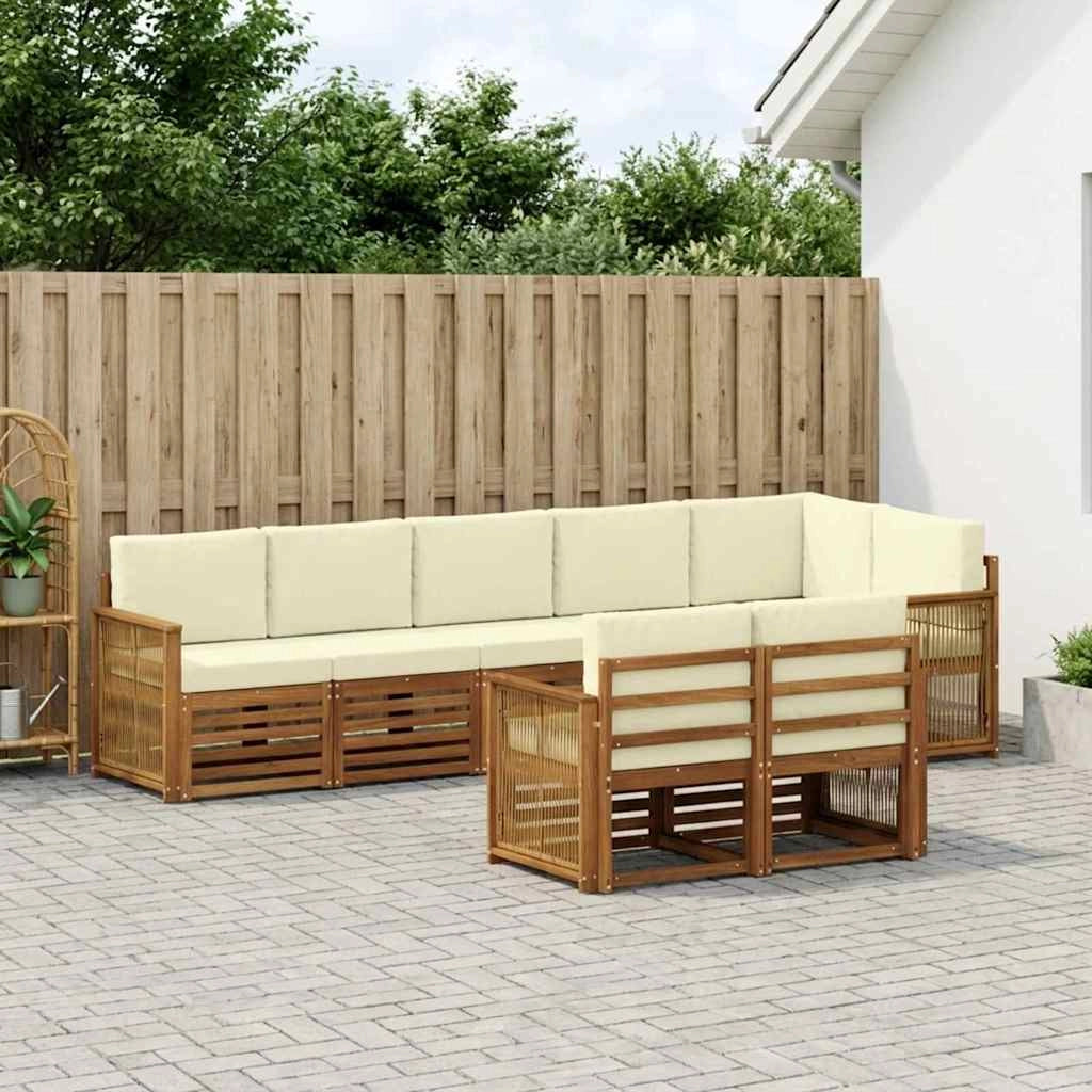 Set di divani da esterno 7 pz 3384506