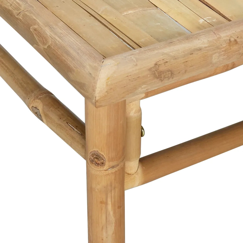 Tavolino da Giardino-Tavolo da Esterno 65x55x30 cm in Bamb¨´ 447523
