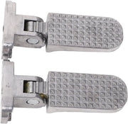 Steppini Porta-Ciclo - Pedali Bici - Comfort Extra - Pianta Antiscivolo - 8mm Foro - Nero
