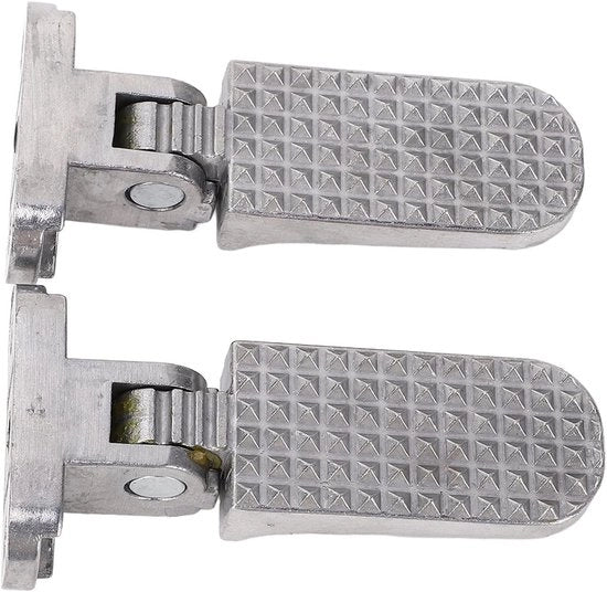 Steppini Porta-Ciclo - Pedali Bici - Comfort Extra - Pianta Antiscivolo - 8mm Foro - Nero
