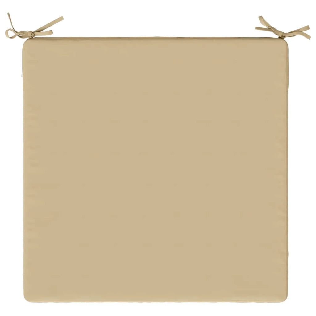 Cuscini per Sedia in 4 Pezzi SOEST 4 pz 100% Poliestere Beige 944786
