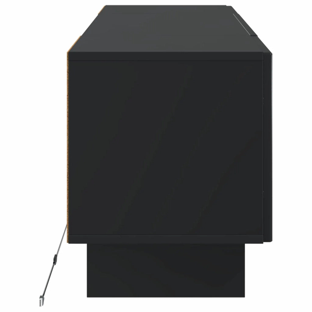 Mobile TV LED EDE 153 x 35 x 43 cm Nero Legno ingegnerizzato 896026