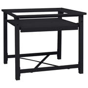 Pedestallo per Lavatrice Nero 60 x 56 x 52 cm Acciaio