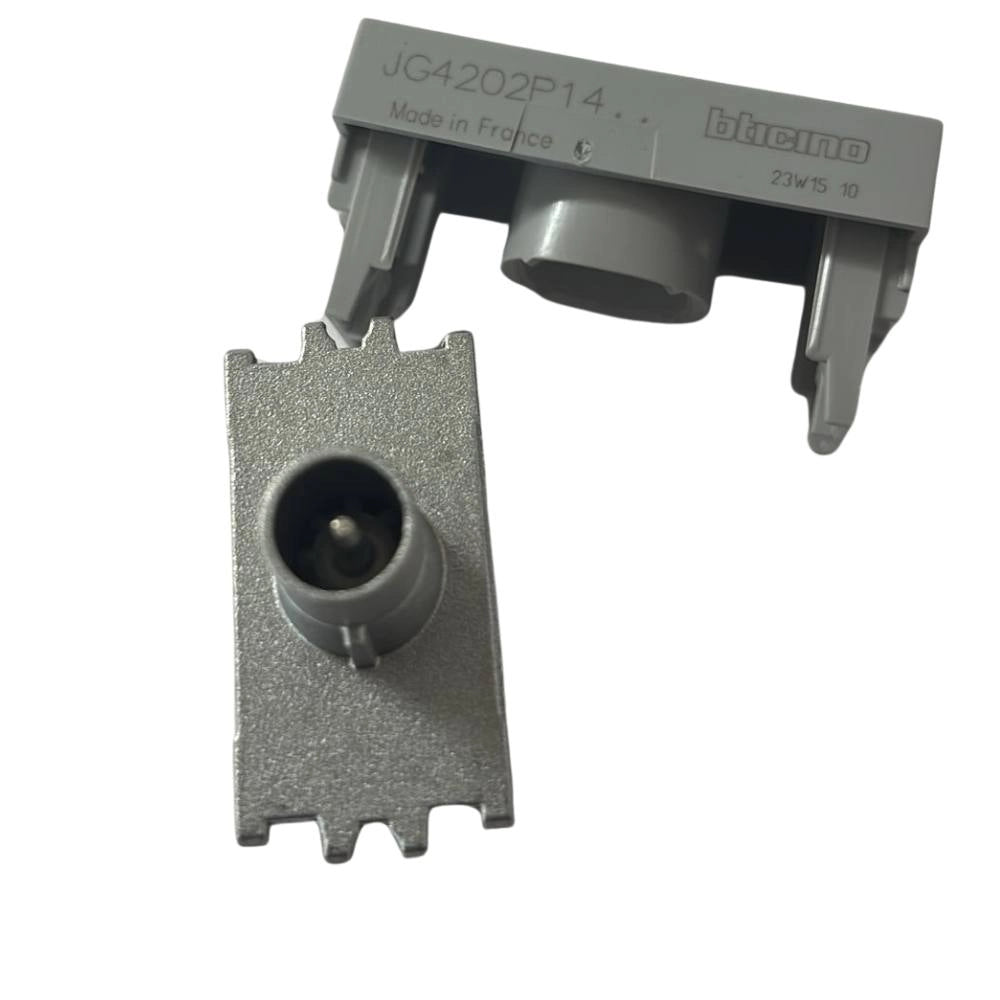 Bticino jg4202p14 matixgo presa coassiale passante 14 db