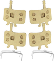 Freni a disco per bicicletta - 2 pezzi - Metallo sinterizzato - Compatibile con Sram Avid BB7/Juicy 3/5/7 - Resistente al calore - Duraturo - 24K - Freni a disco