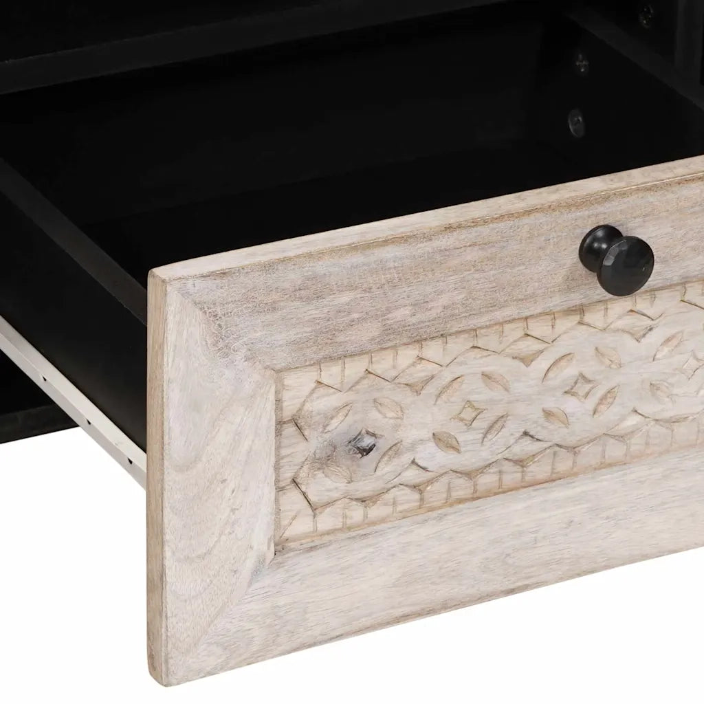 Unità TV con cassetto Bianco 105 x 33 x 46 cm Legno multistrato 4018132