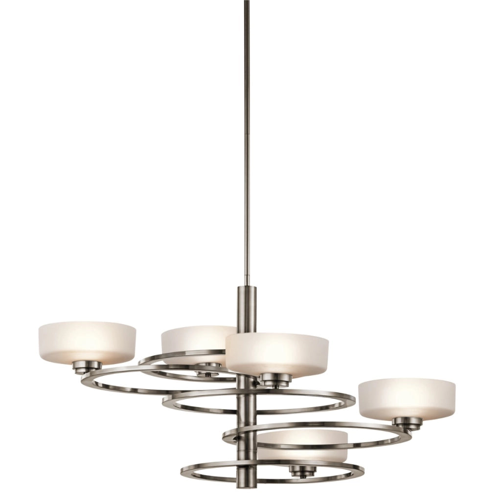 Lampadario Aleeka pewter classico 5xG9 LED Kichler