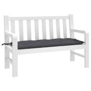 Cuscino per Panca-Cuscini per panchina Antracite 120x50x7 cm in Tessuto Oxford
