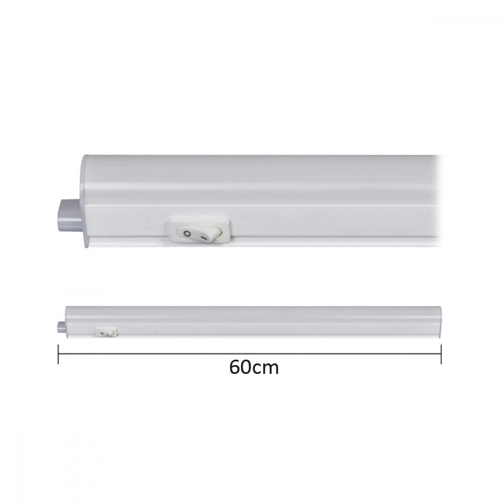 Alca power t5 da 60cm 9w 220v 780lm 4000k plafoniera reglette a led