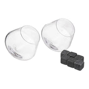 Set 2 Whisky Tumblers con Pietre Refrigeranti
