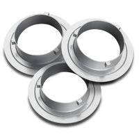 Adattatore softbox per & Walimex K - Adattatore softbox in alluminio per l'anello di velocità del softbox, Ø 15,2 cm, adatto a tutte le serie di flash da studio