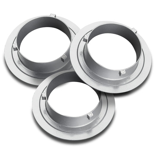 Adattatore softbox per & Walimex K - Adattatore softbox in alluminio per l'anello di velocità del softbox, Ø 15,2 cm, adatto a tutte le serie di flash da studio