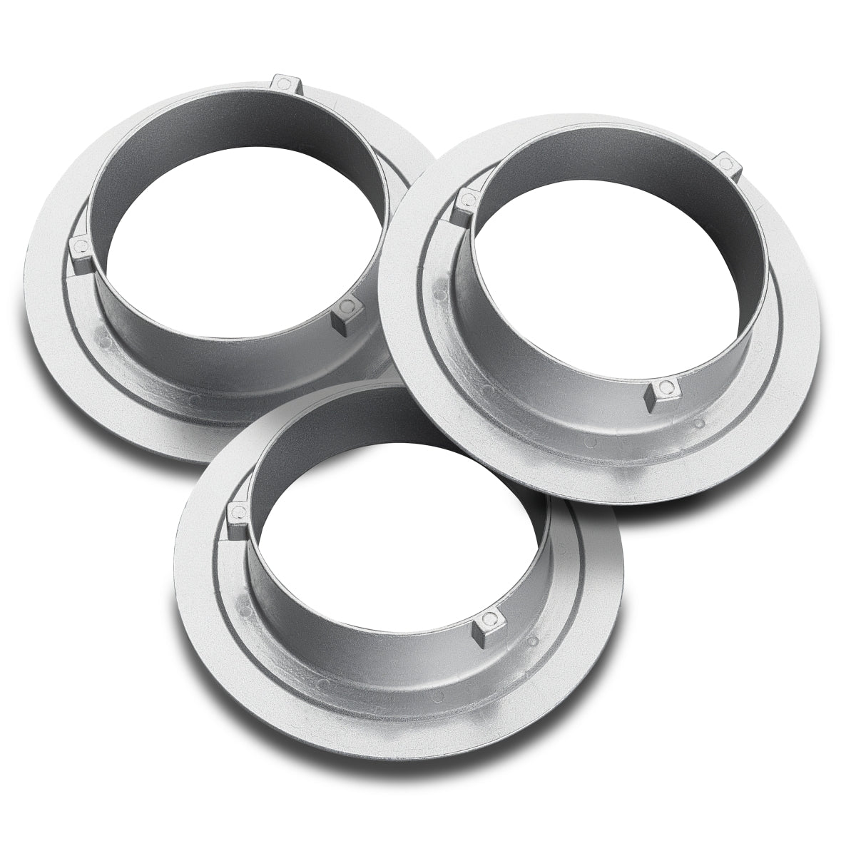 Adattatore softbox per & Walimex K - Adattatore softbox in alluminio per l'anello di velocità del softbox, Ø 15,2 cm, adatto a tutte le serie di flash da studio