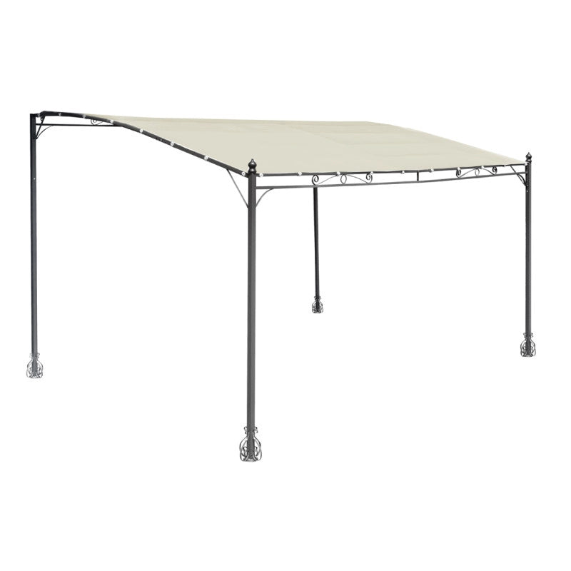 Pergola a parete MOIA Kansas 4x3 mt