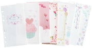 Papier A5 Gevoerd - 101 Fili - 202 Pagine - 6 Fori Puntinati - Prodotto in Foglio Aperto - Carta di Alta Qualità - Papier per Note