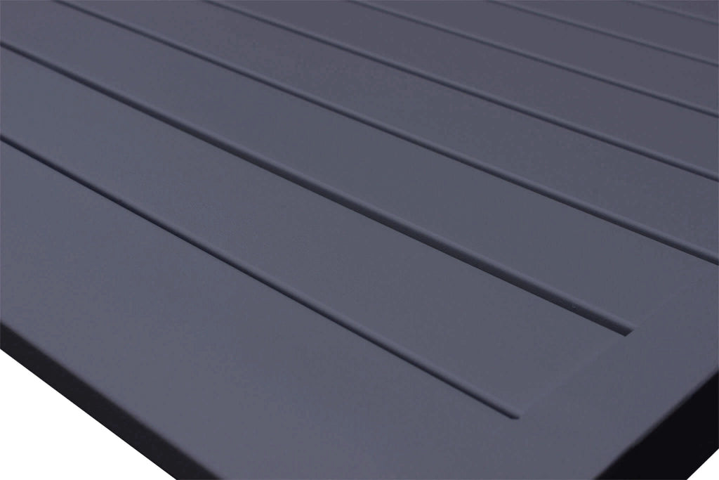 Salotto angolare da Giardino in Alluminio Poliestere cm 135x86x82 - SURA