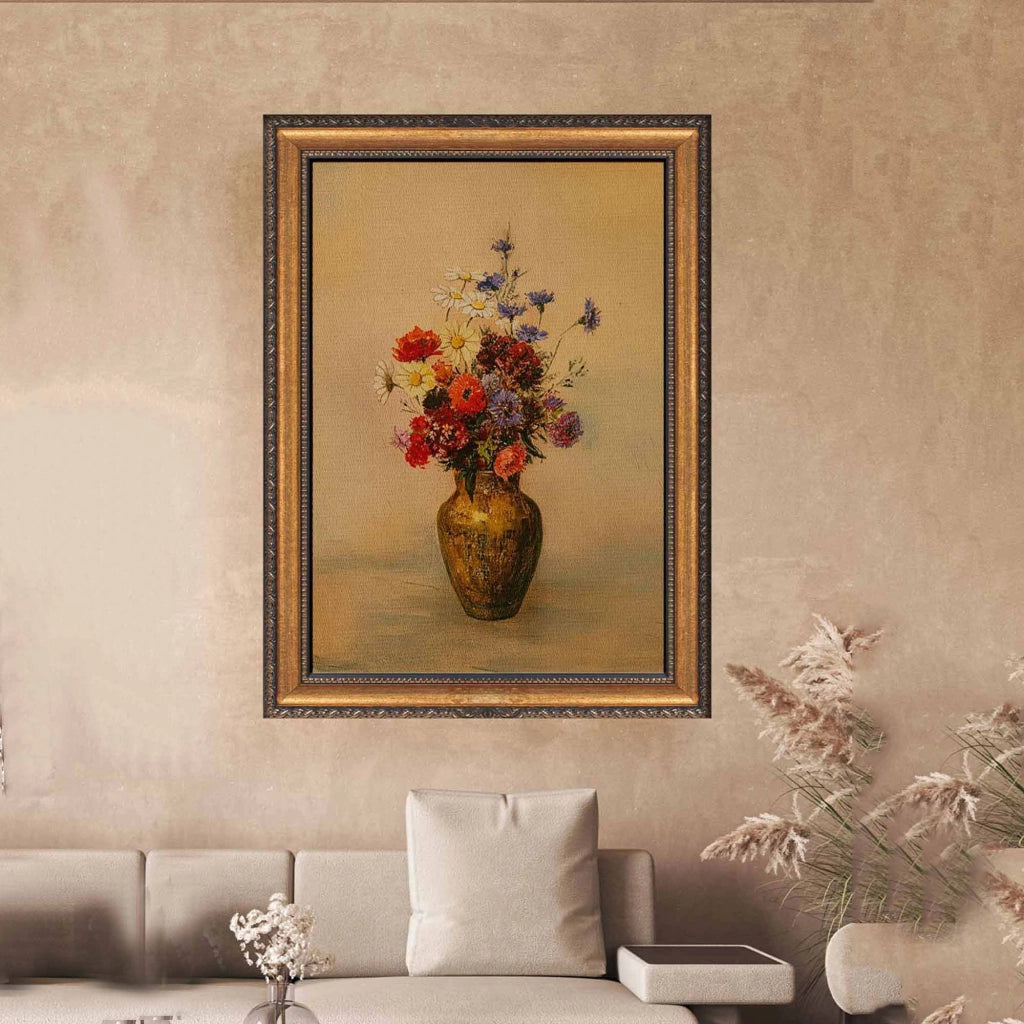 Natebama, Quadro Materiale Struttura in Tessuto, 40x60h cm Multicolore