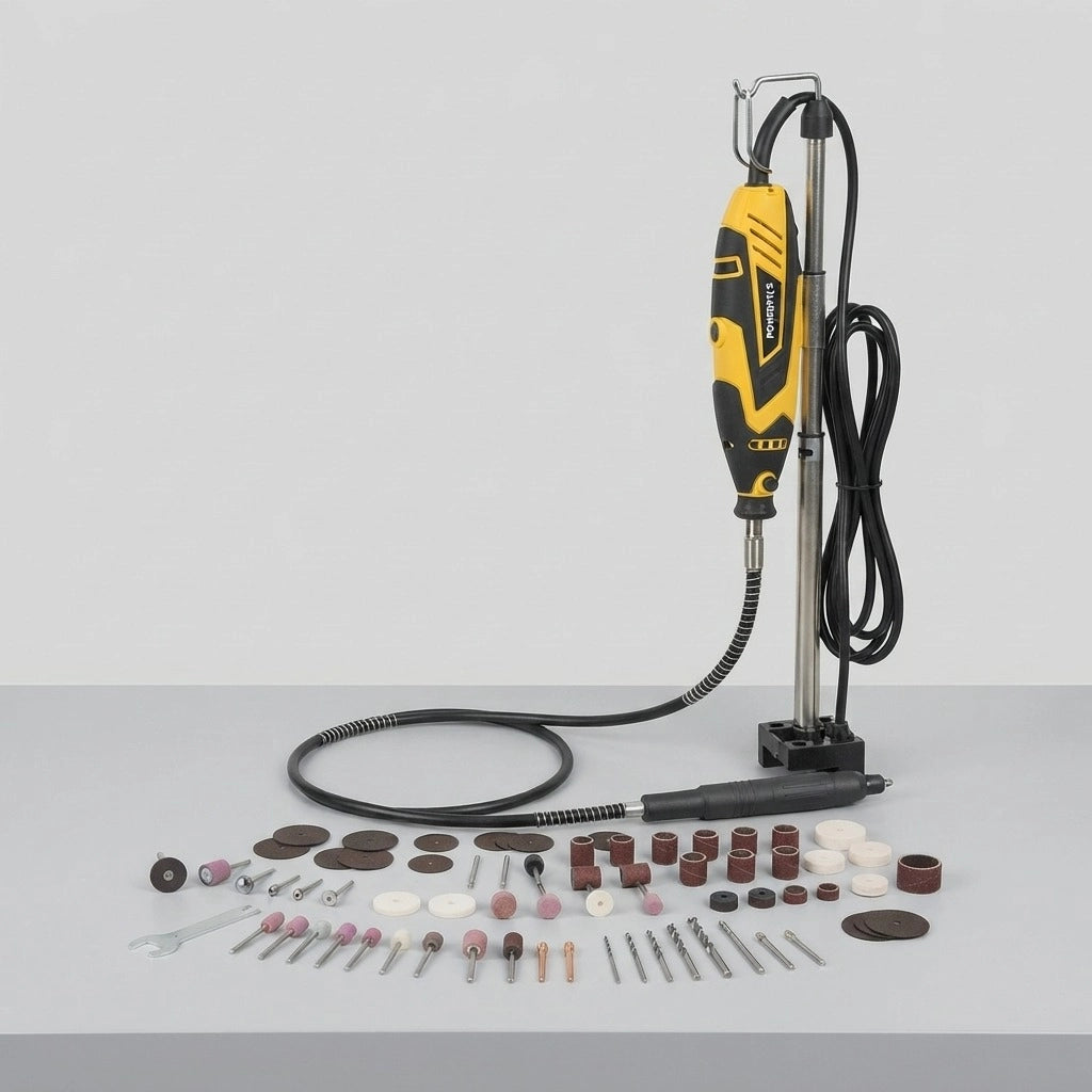 Mini-trapano e multi-utensile rotativo da 135 W con 40 accessori