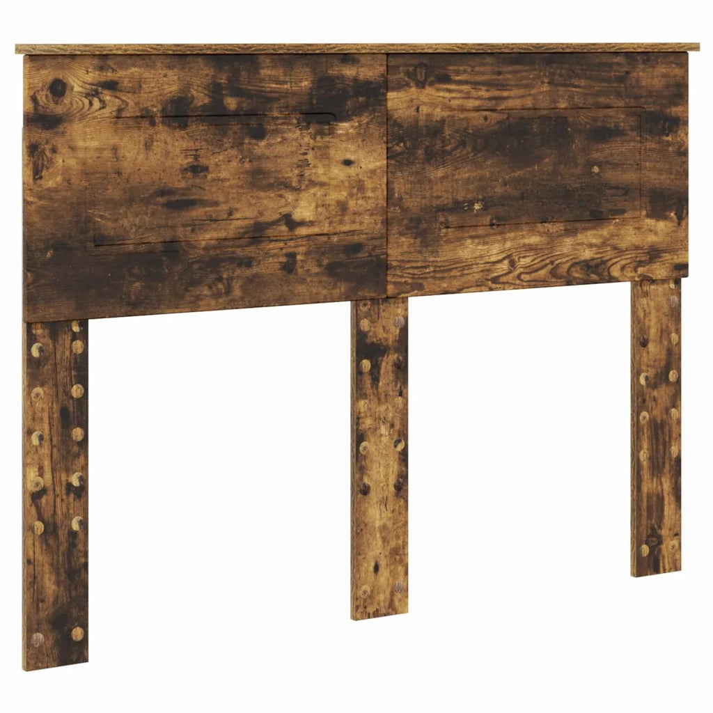 Struttura del letto con cassetto Rovere fumé 135 x 190 cm