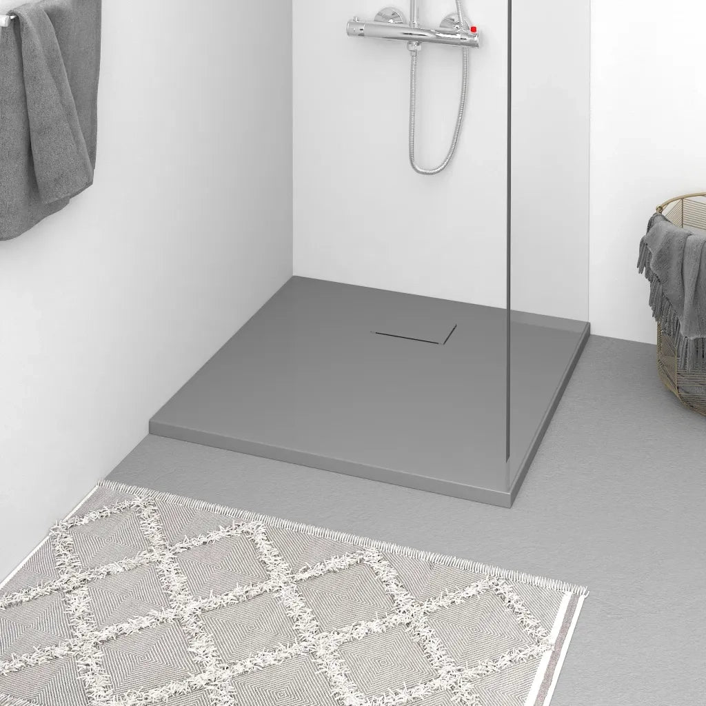 Piatto Doccia in SMC Grigio 90x90 cm 148933