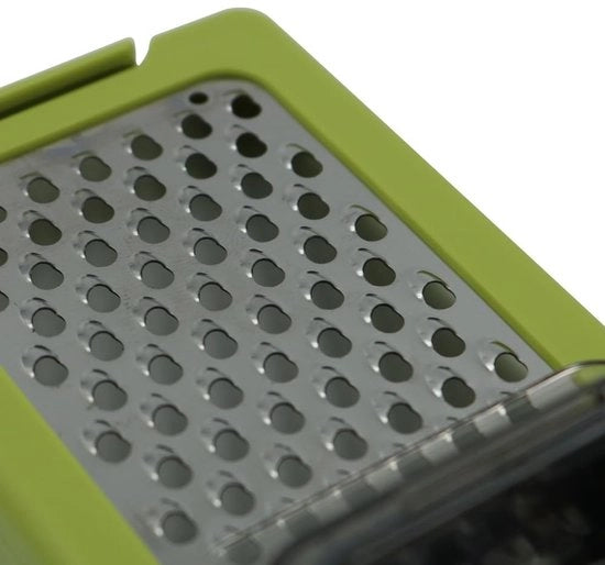 Raspiaio in Acciaio Inox con Manico in Silicone - Resistente al Lavastoviglie - Superficie di Raspatura Finissima - Duraturo - Dimensioni 20,5 x 5,8 x 3,3 cm - Raspiaio